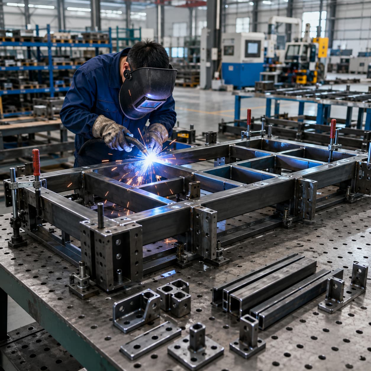 OEM welding fabrication components