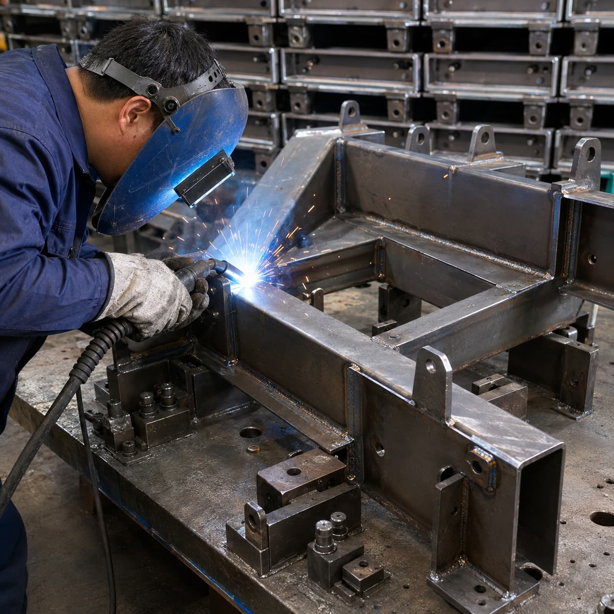 Custom metal welding service
