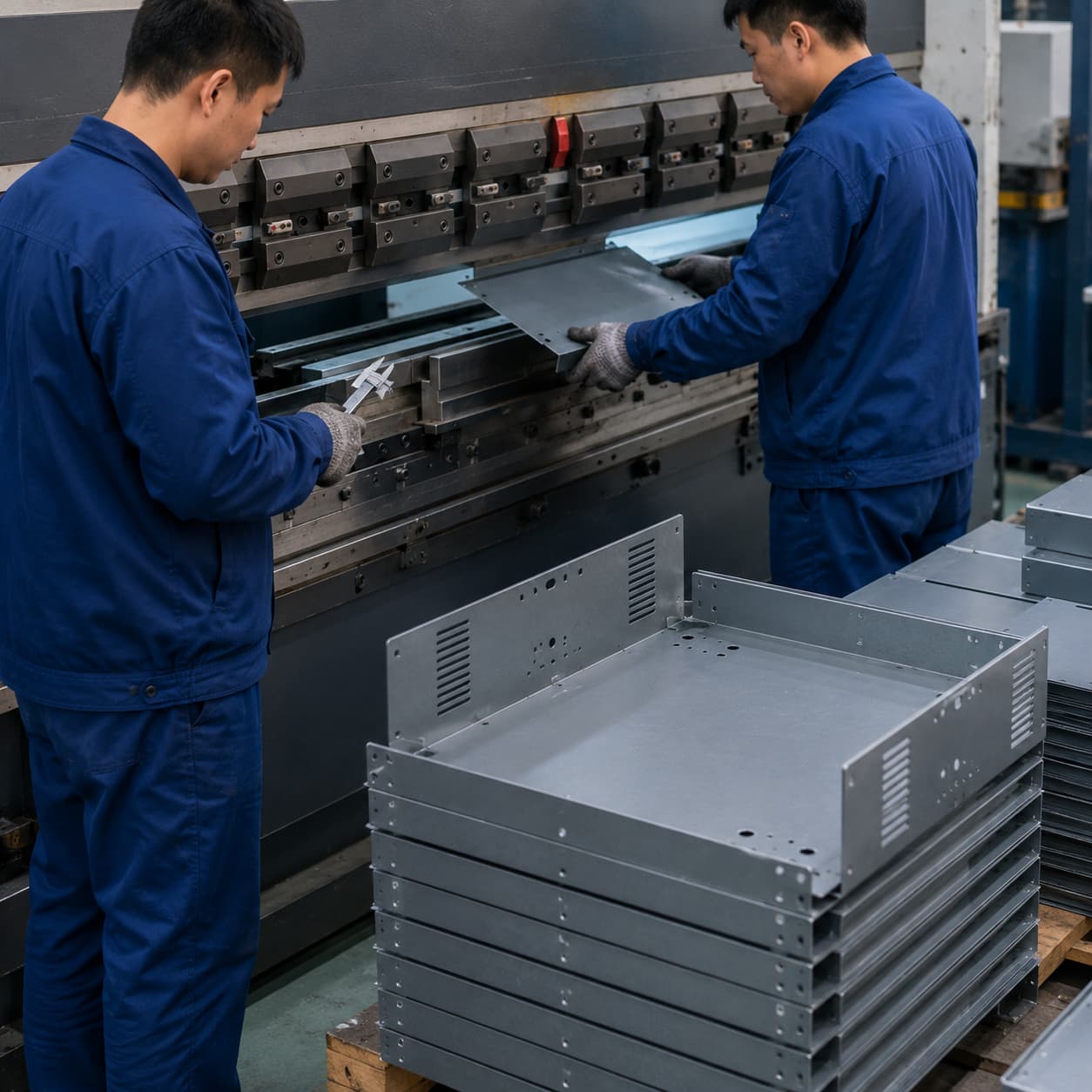 CNC bending sheet metal enclosure
