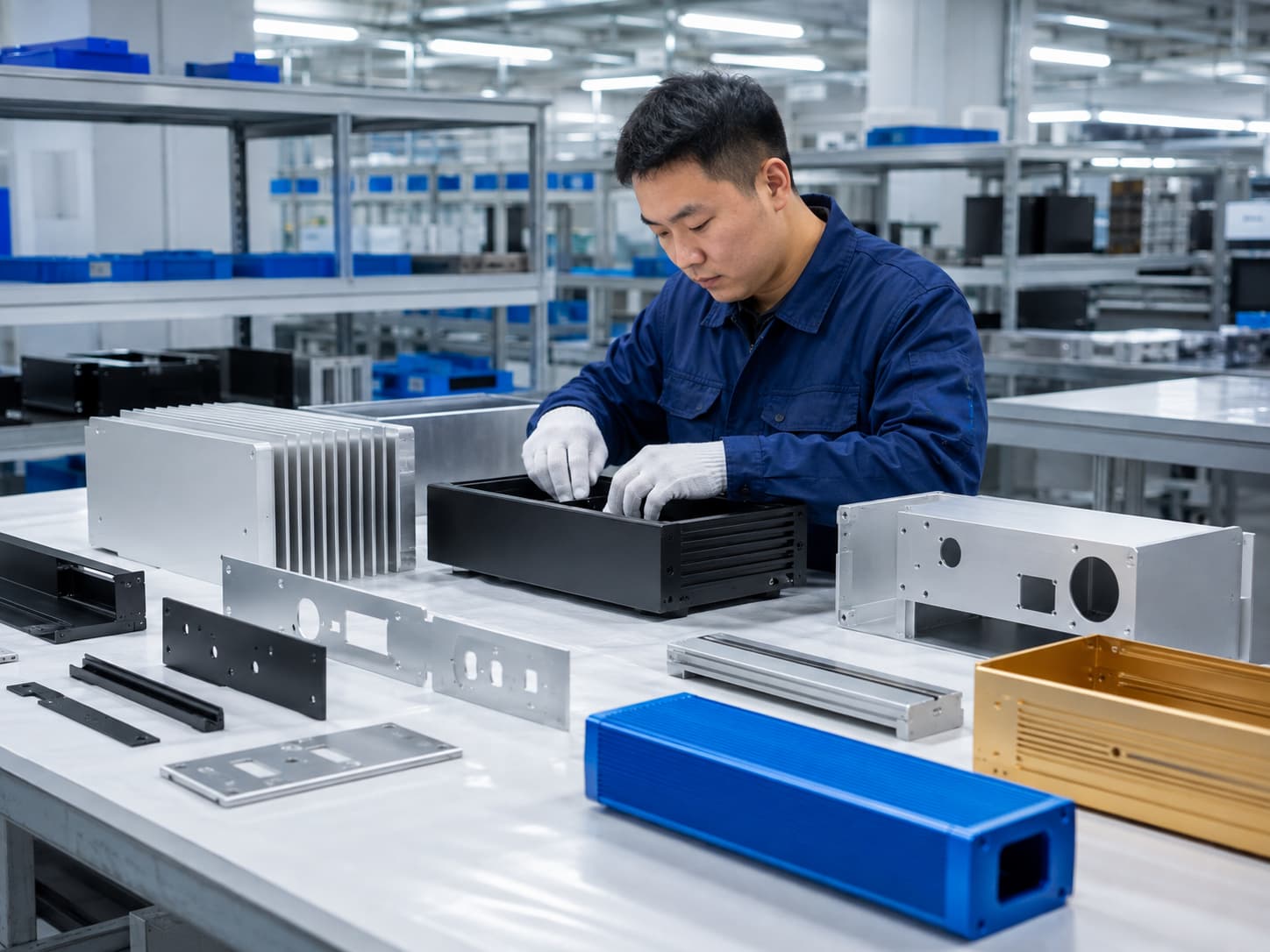 Custom aluminum enclosures and metal housings