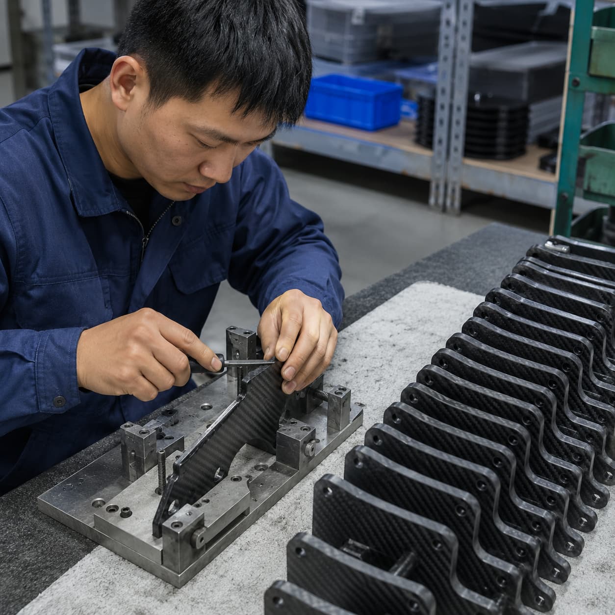 CNC machining carbon fiber components