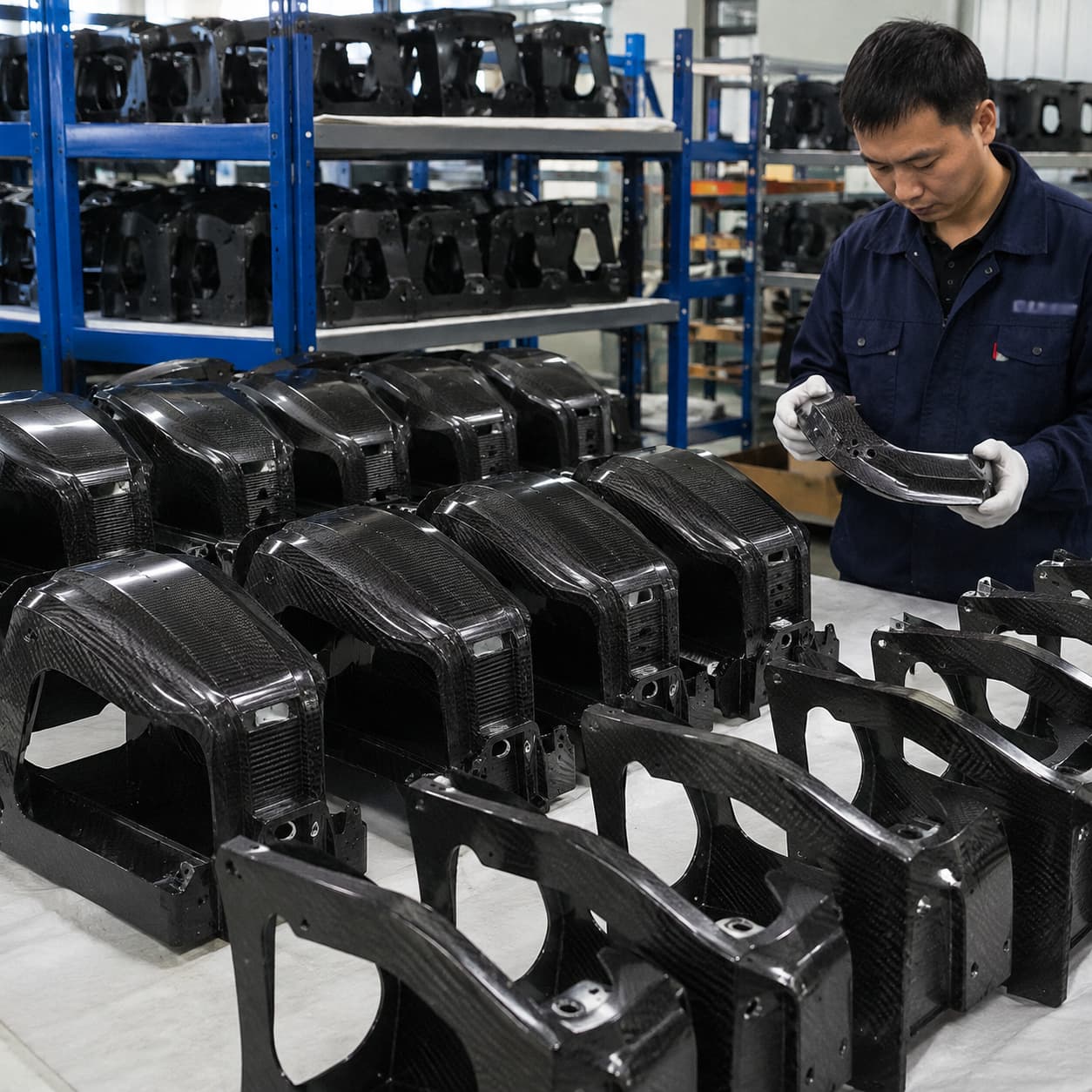 Custom carbon fiber parts manufacturer