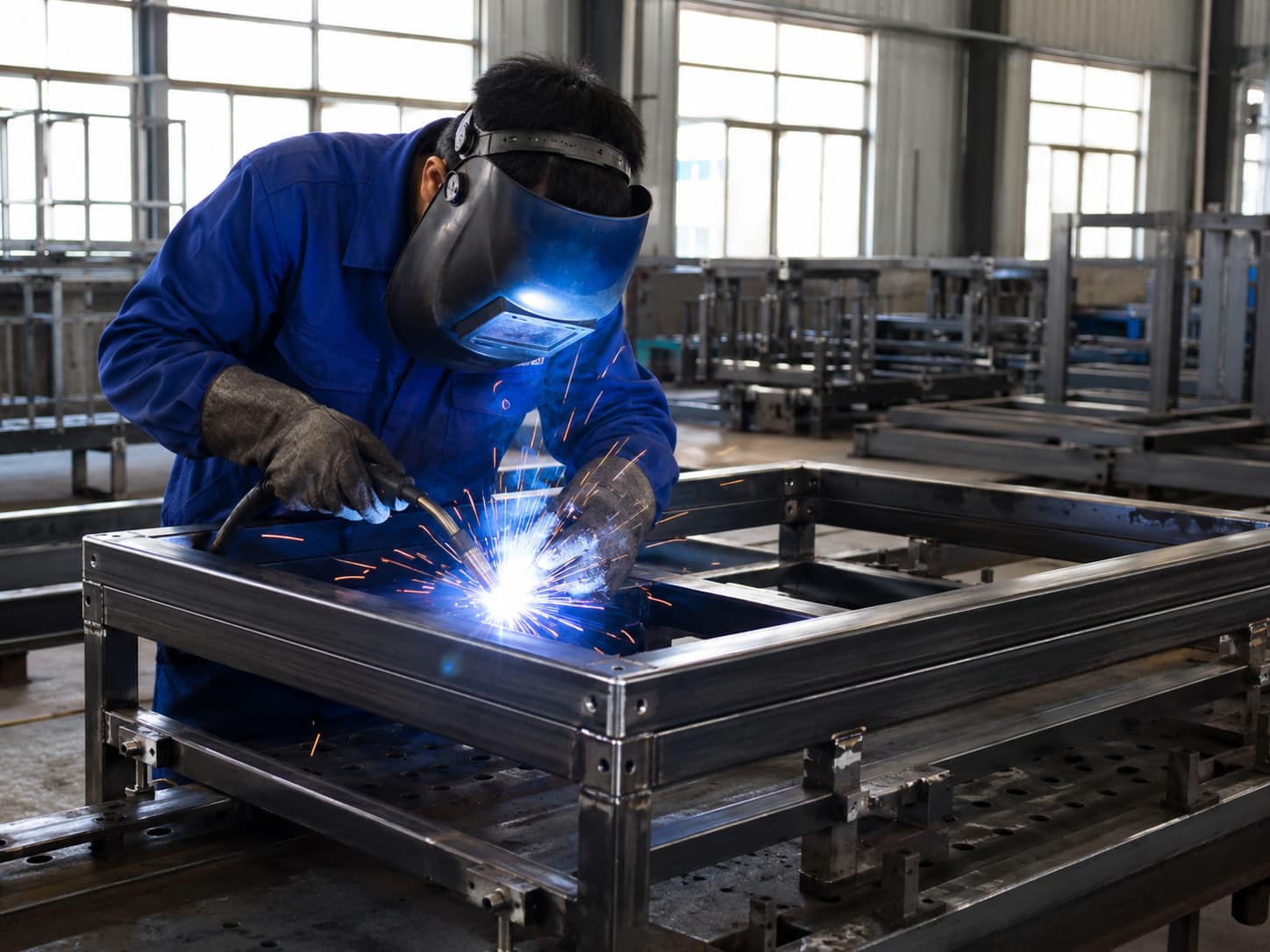 precision welded structure