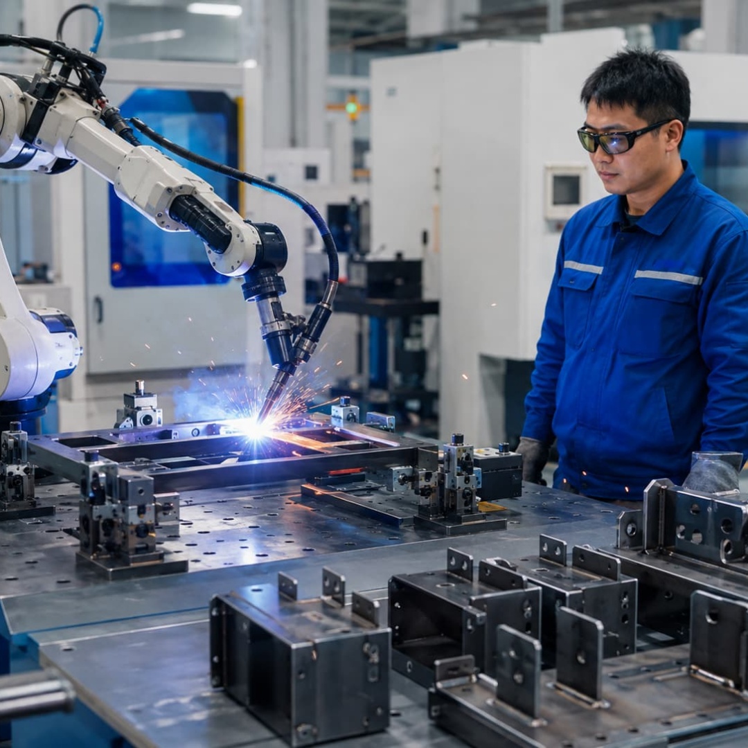 MIG welding welded structures