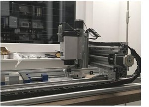 CNC machining center and fixture setup