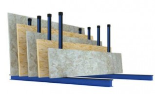 Detachable stone rack for container loading
