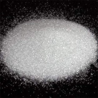 Glass bead media used for blasting
