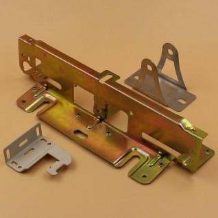 Heat sink fin stamping
