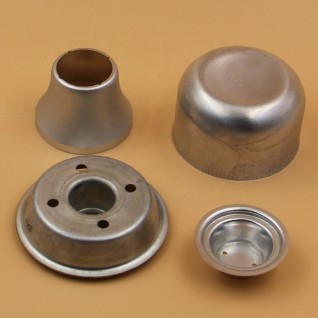 Stamped industrial support