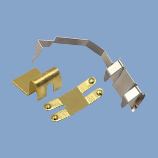 Industrial stamped metal component