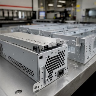 Rack power module enclosure