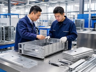 AI server sheet metal chassis