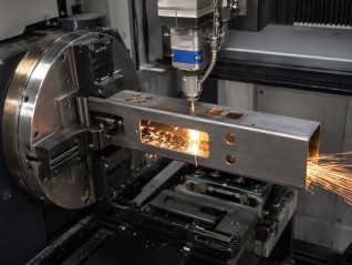 Laser cut metal tube assembly parts